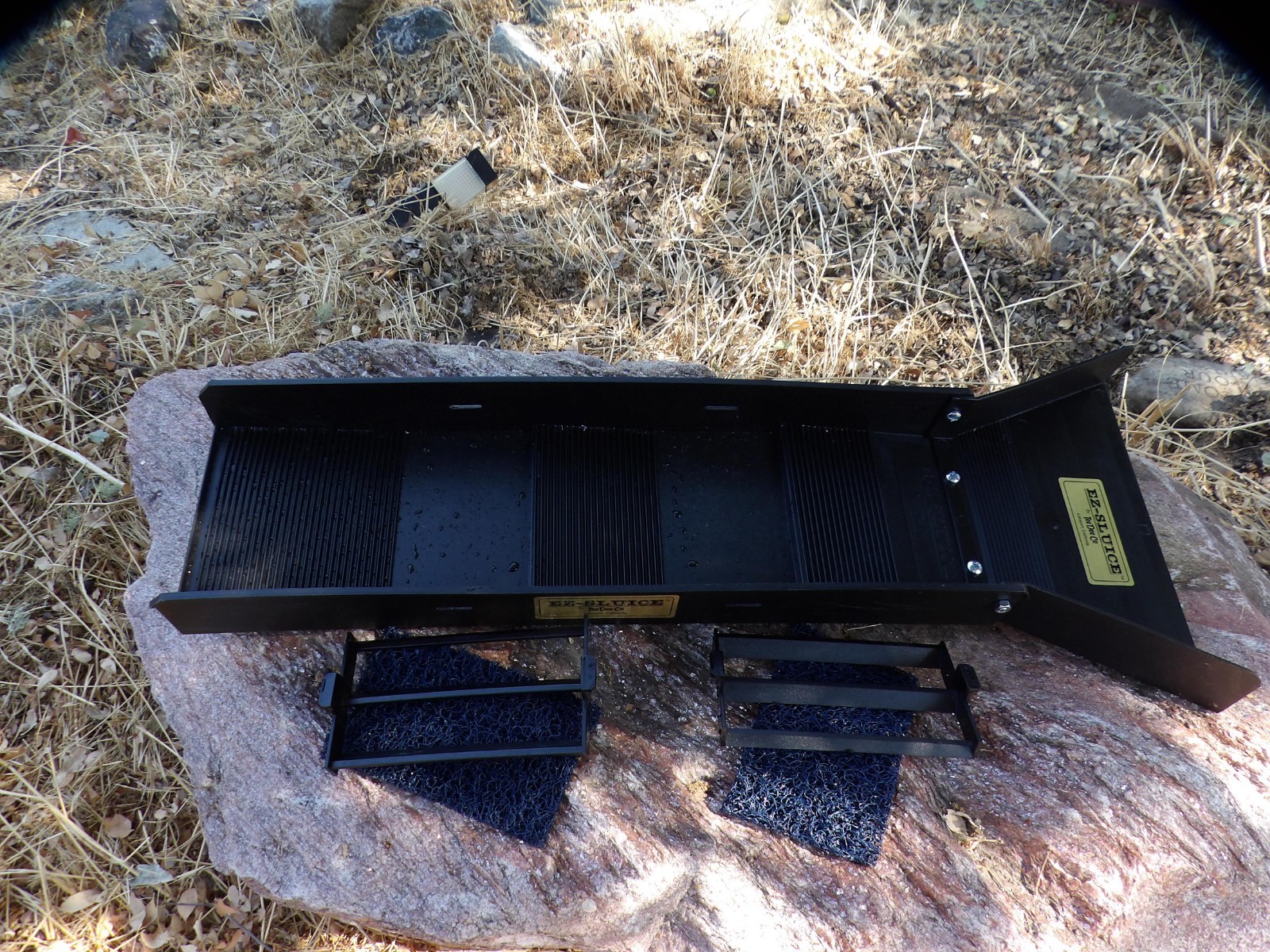 E-Z SLUICE BOX WITH FLARE OVER 45,000 SOLD LIGHT WEIGHT SLUICE GOLD PROSPECTING