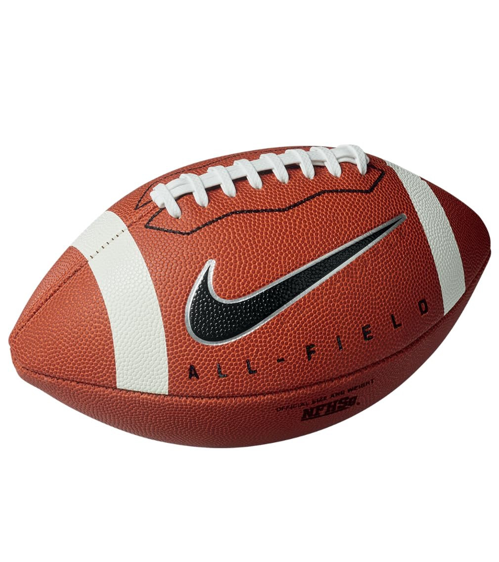 Nike Junior All Field 4.0 Football Black Logo Durable All Weather Faux Leather