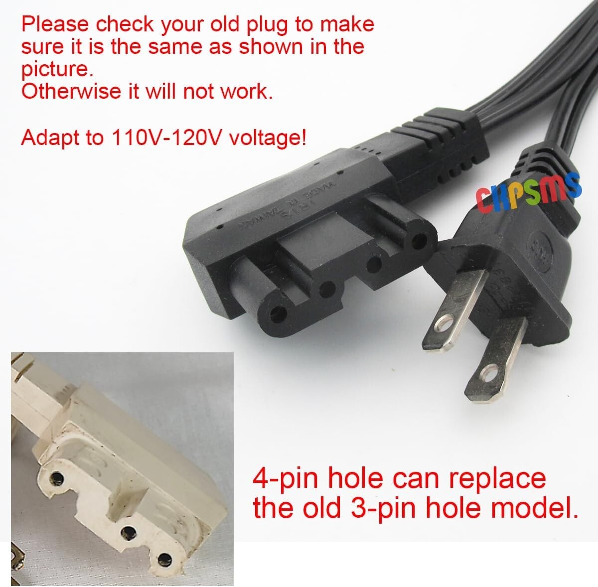 110V Foot Pedal with Cord for Bernina 801 • 801S • 830 • 831 • 832 • 740 • 750