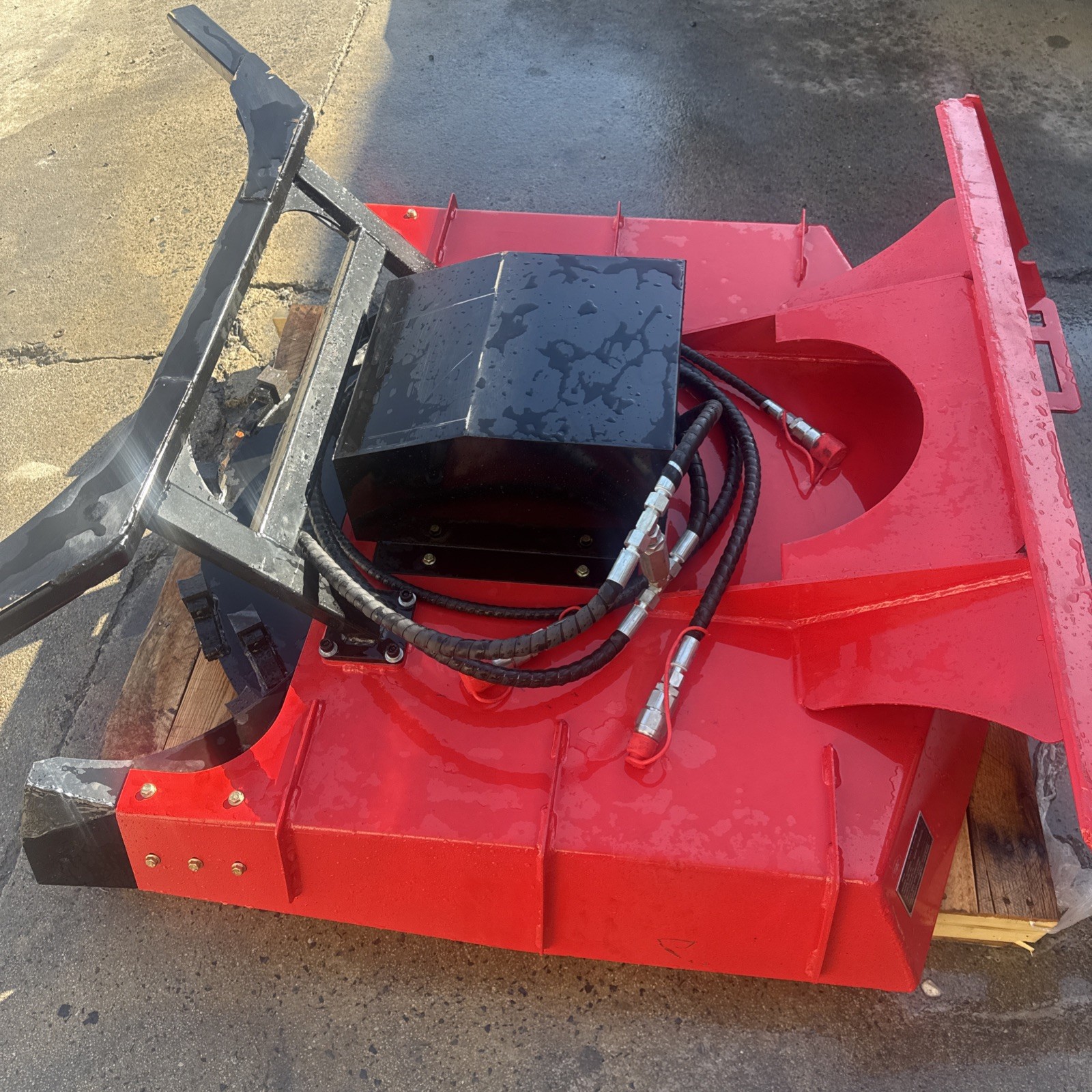 Future Disc Mulcher Hydraulic Standard-Flow GY X-DM43" SkidSteer Attachment Giyi