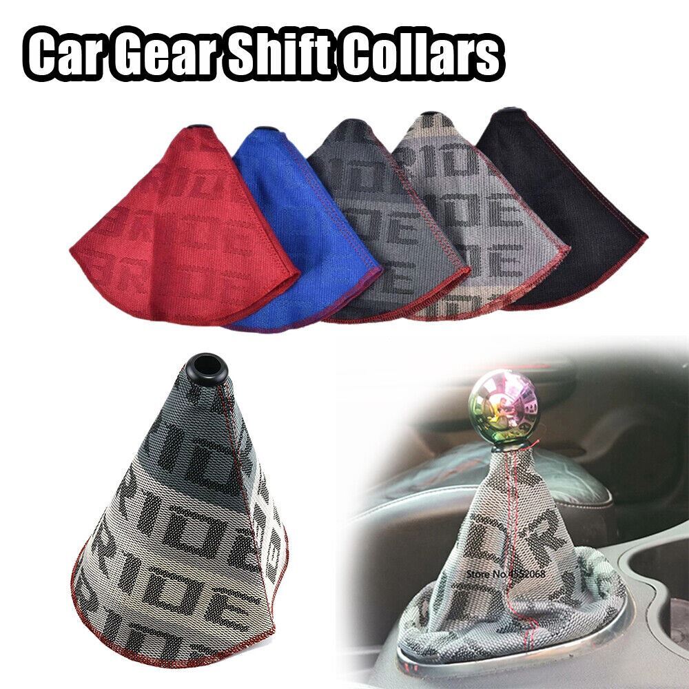 Shifter Boot Cover Bride Racing Hyper Fabric Shift Knob MT/AT Stitches For Cars