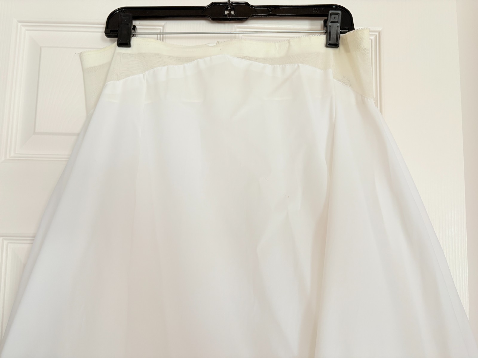 MERRY MODEL ~ Wedding Dress Petticoat Slip White Full ~ Large, 34" waist