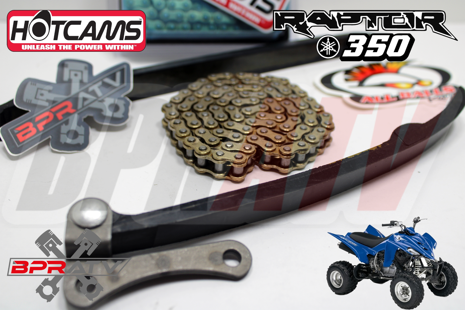 Yamaha Raptor 350 YFM350R YFM 350R Hotcams Hot Cams Cam Chain Tension Guide Kit