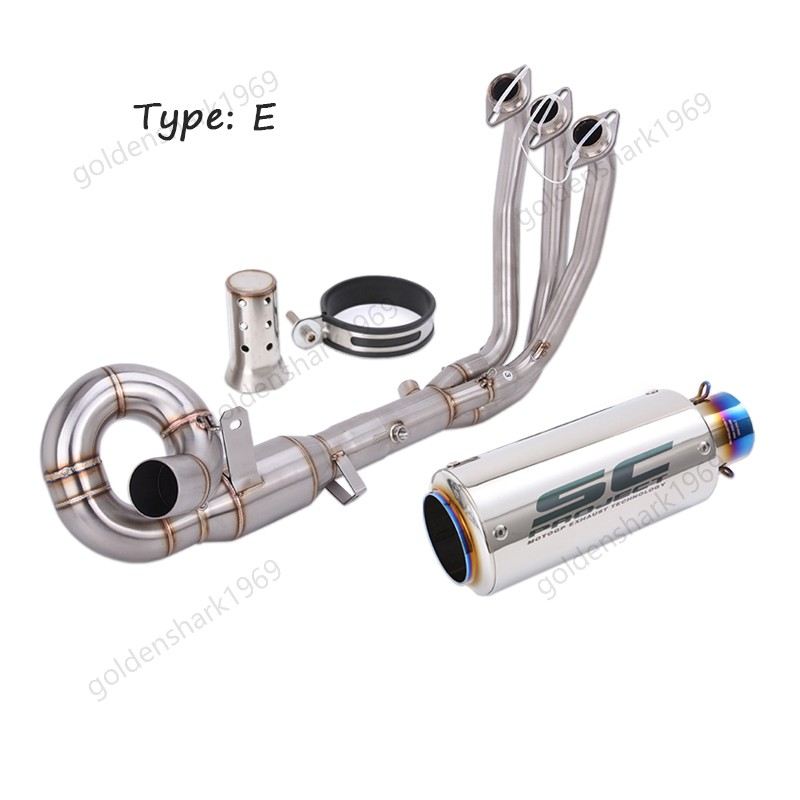 675NK 2024-2026 for CF Moto 675SR 675SS Comeplete Exhaust System Header Muffler