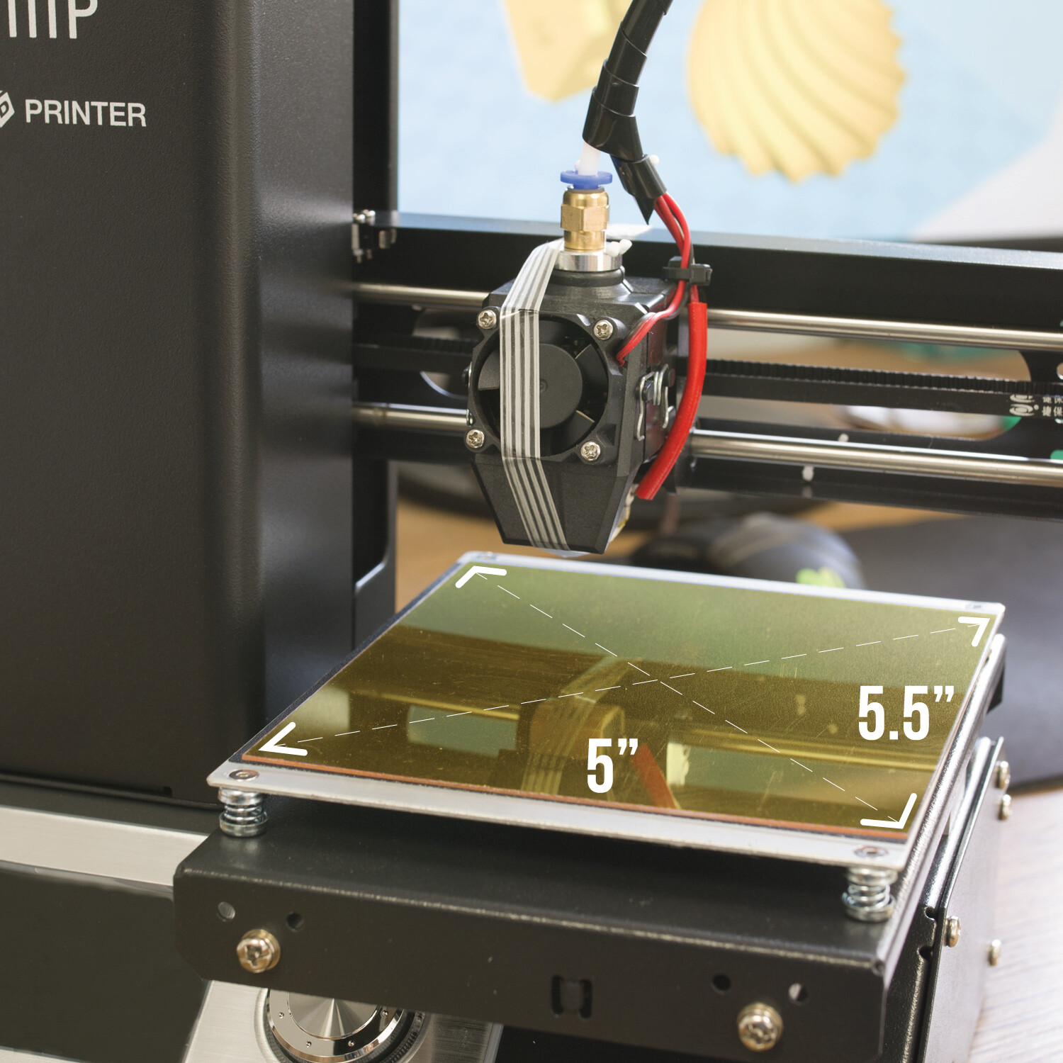 Gizmo Dorks PEI Sheet 1mm Thick 3D Printer Build Surface Ultem 1000, Made in USA