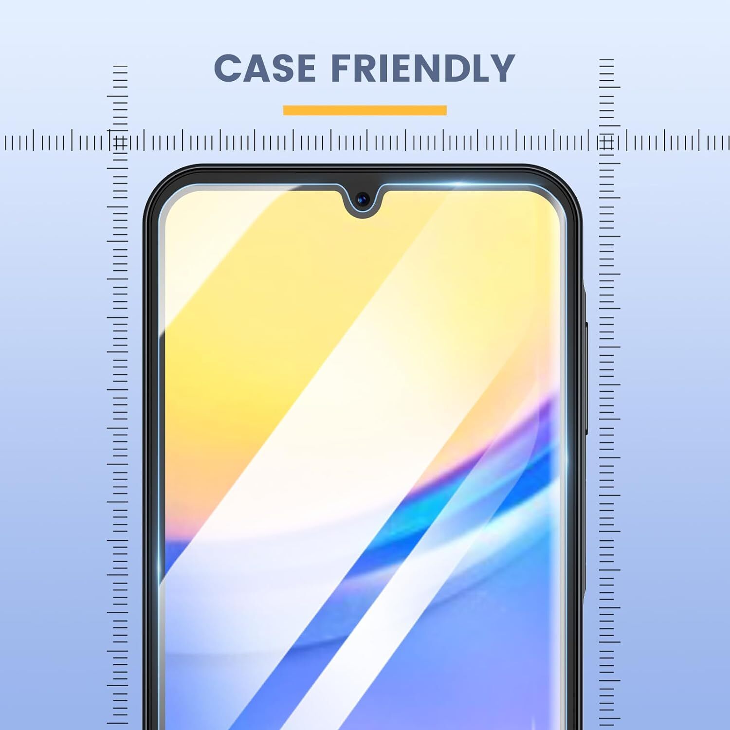 For Samsung Galaxy A17 5G Case Phone Camera Cover Shockproof + Tempered Glass