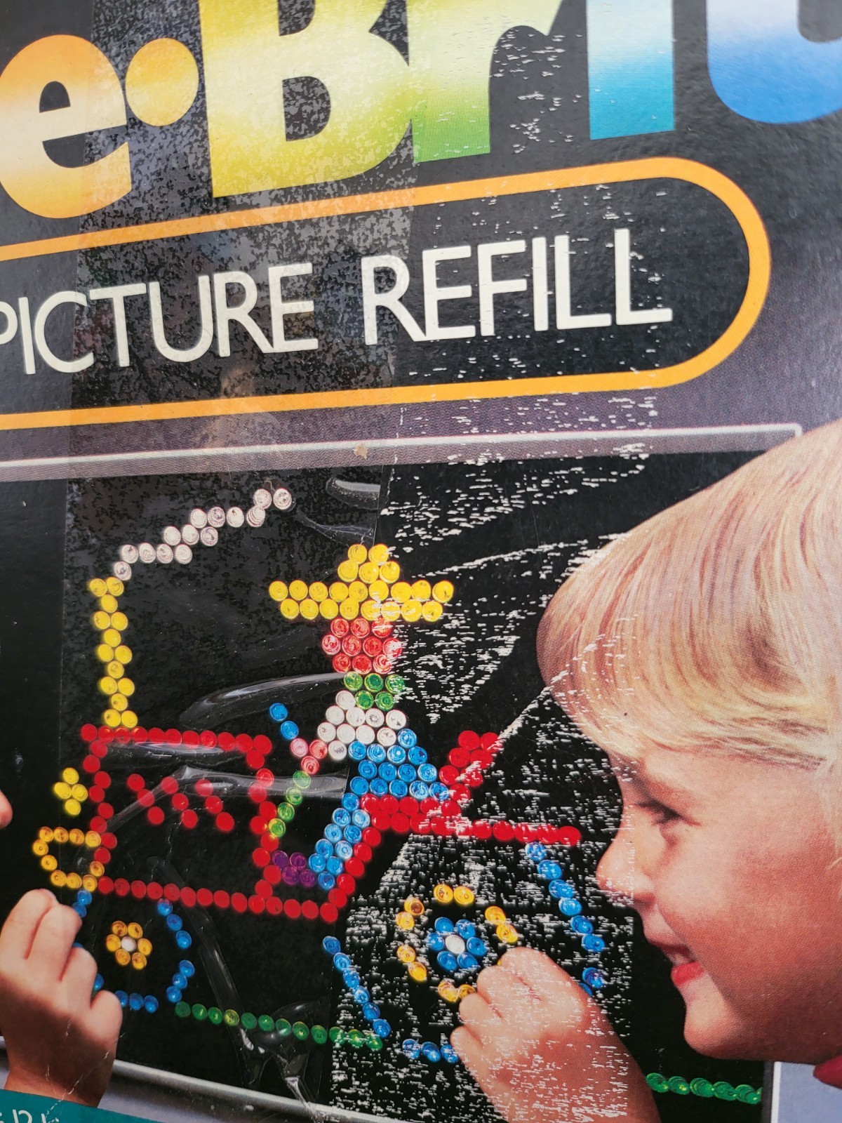 Vintage 1988 LITE BRITE Barnyard Fun COMPLETE Refill Pack Animals Classic