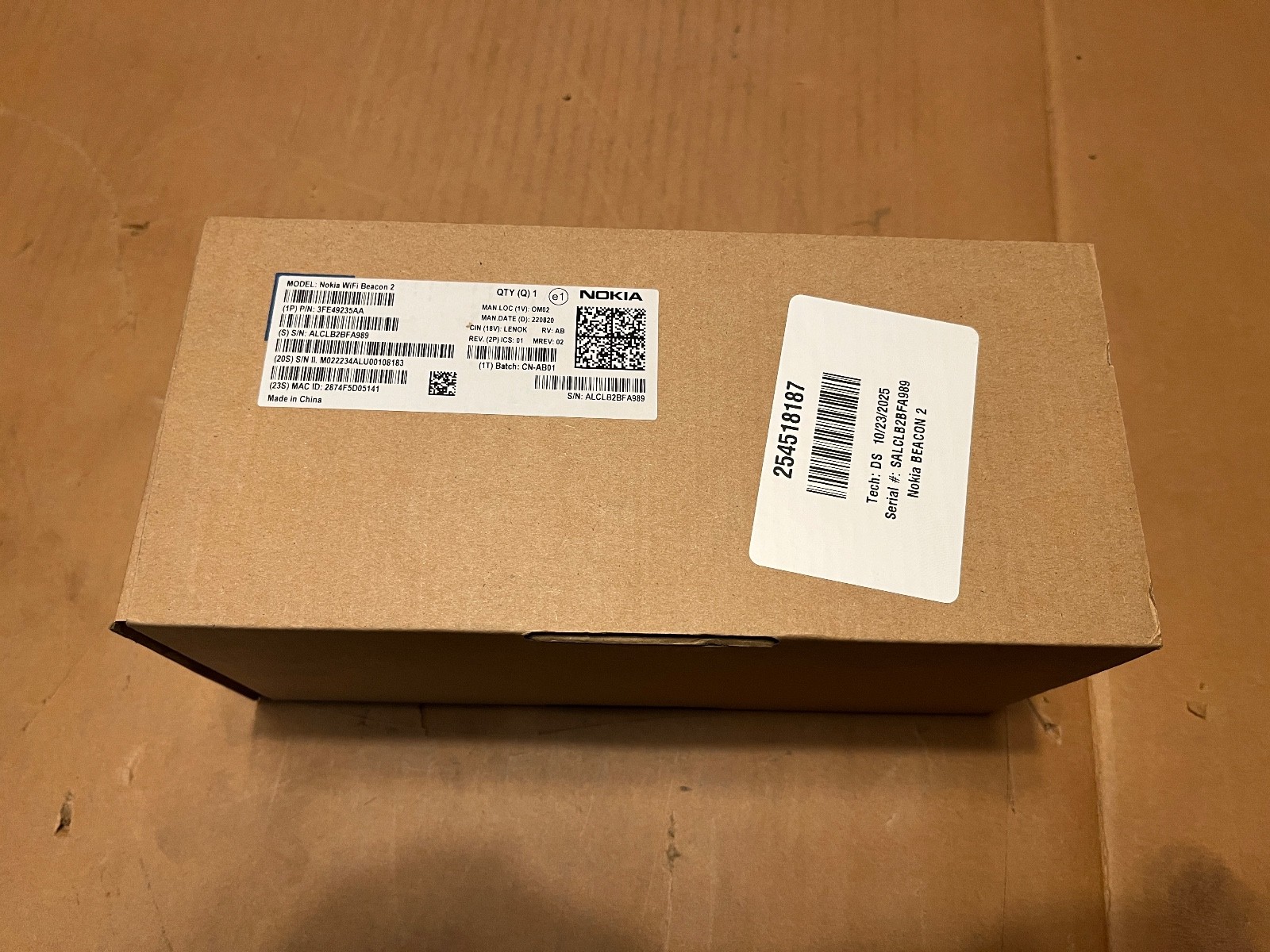 Nokia Beacon 2 Wifi 6 Mesh Router or Access Point/Wifi Extender