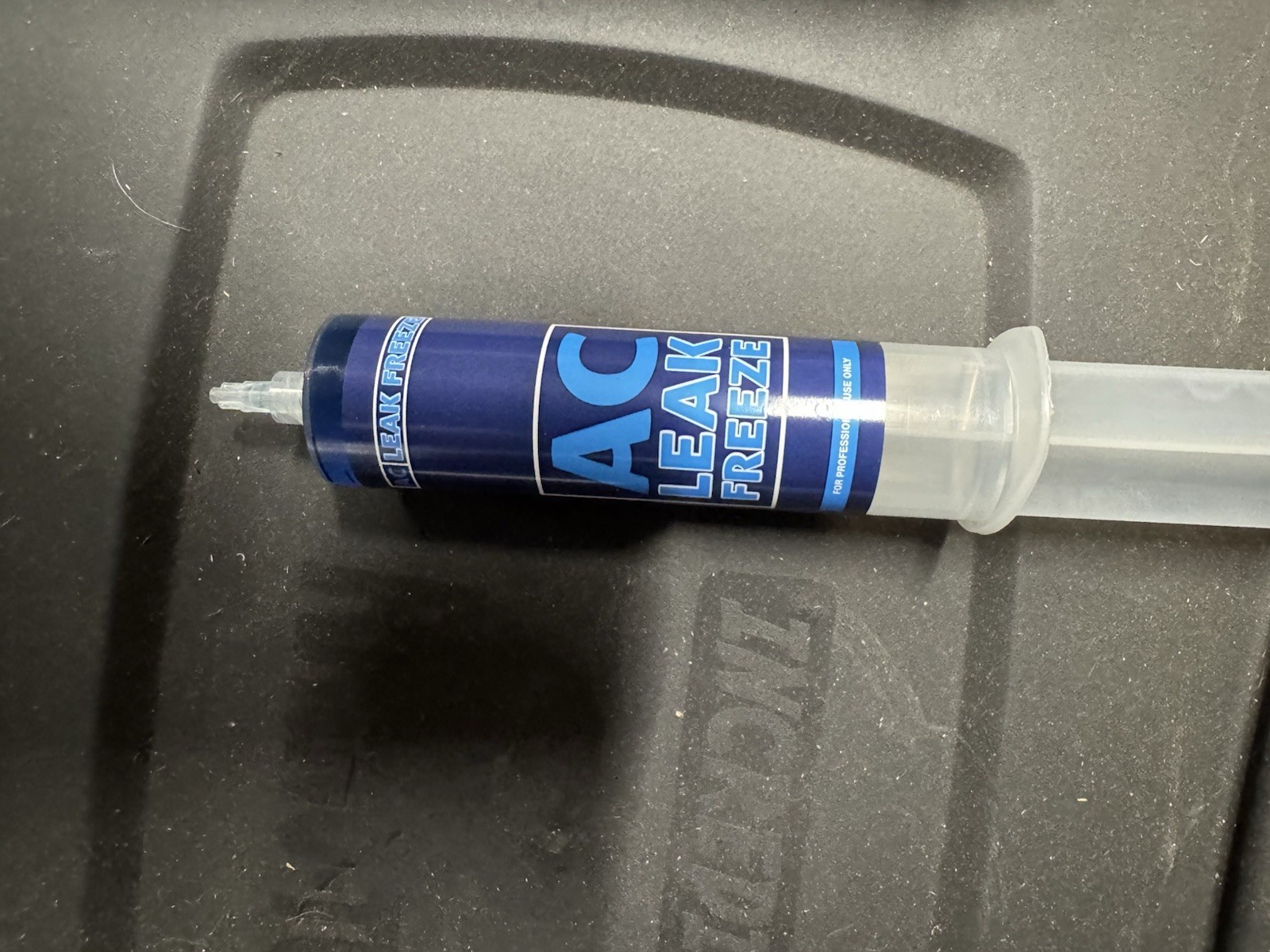 AC Leak Freeze A/C Leak Sealer Syringe 1.5oz HVAC refill (See Description)