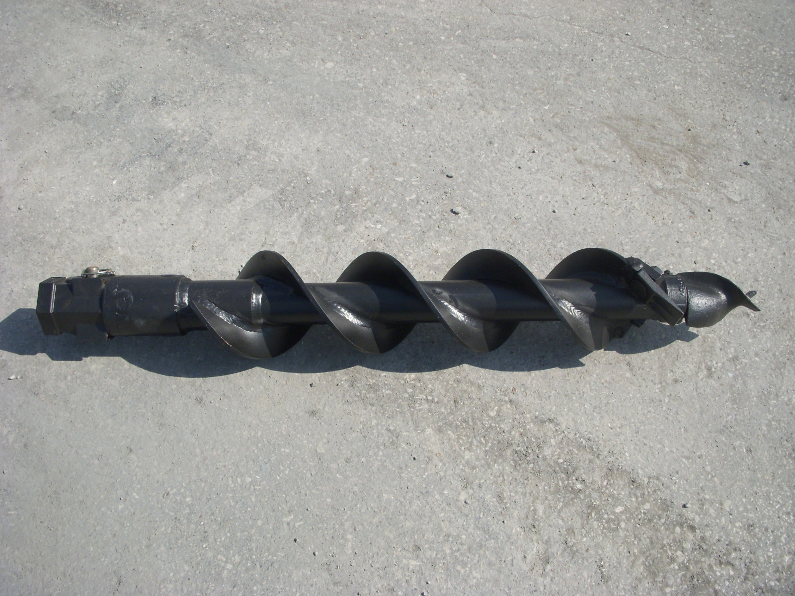 Lowe SQ-6-3 Skid Steer Auger Bit 6" Diameter, 2-9/16" Round Drive, 36" Tall