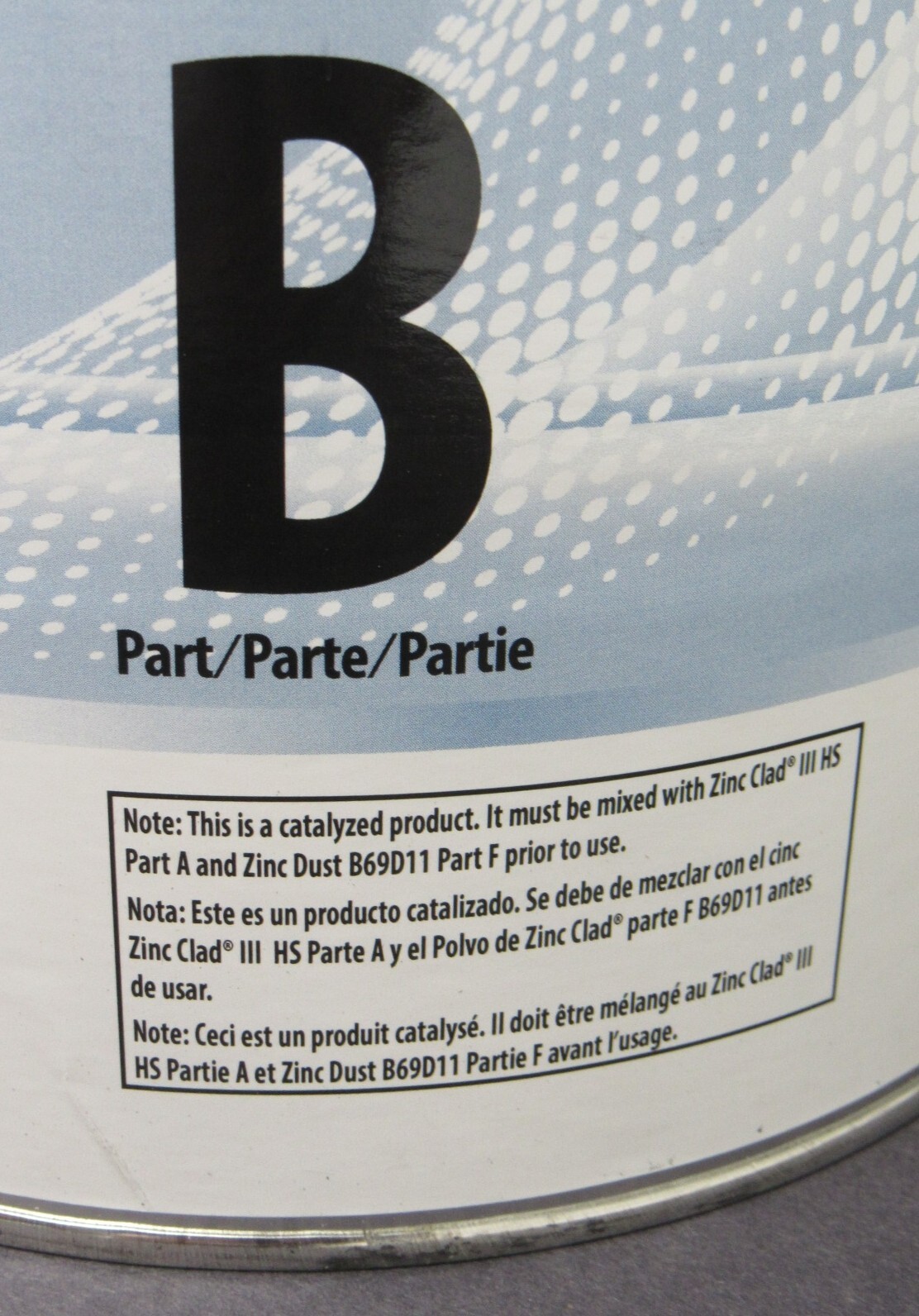 NEW Sherwin-Williams Zinc Clad III HS Epoxy Primer Coating PART A + B for STEEL