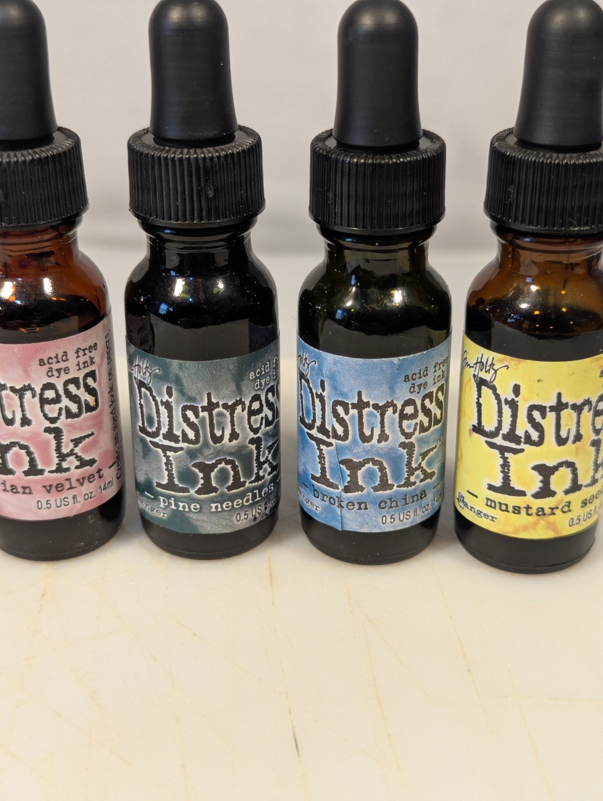 Tim Holtz Distress Adirondack Marvy Stazon Inks Lot of 47 Assorted Colors Used