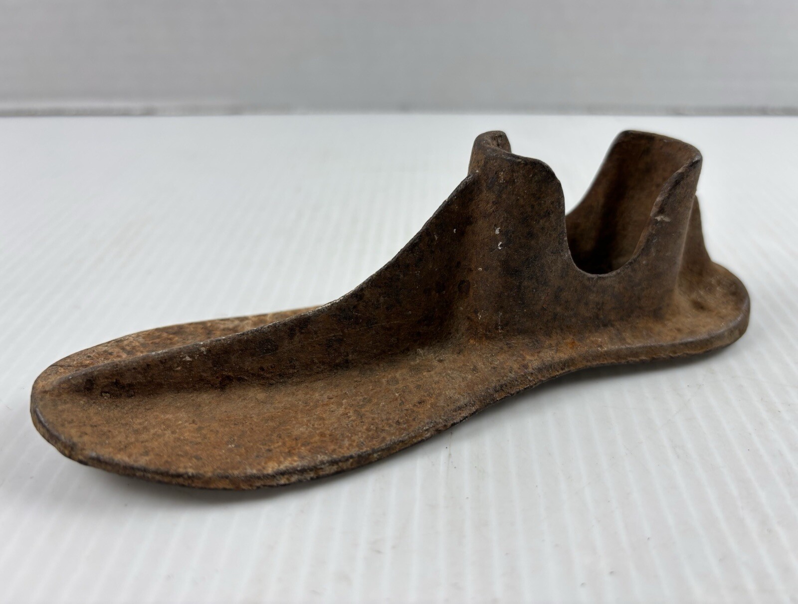 Cast Iron Cobbler Shoe Form Small Child Vintage Antique? 5.5” Small