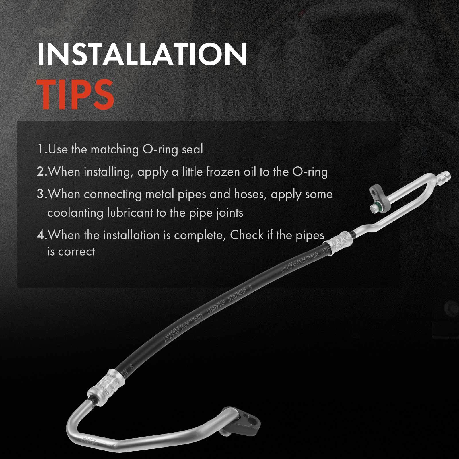 New A/C Refrigerant Discharge Hose for Hyundai Elantra 2011 2012 2013 L4 1.8L