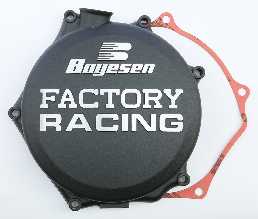 Boyesen Factory Clutch Cover Black for Suzuki RMZ250 2007-2023 CC-27AB