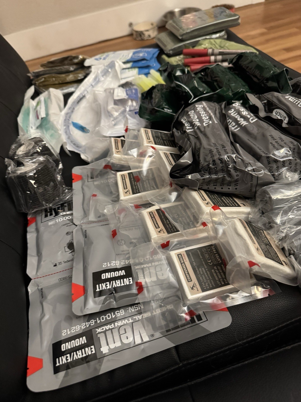 W1 Combat Casualty Squad Rescue Bag (FULLY STOCKED And UNEXPIRED)