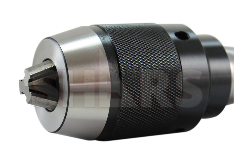 SHARS 1/2" Keyless Drill Chuck with R8 Integral Shank 13mm NEW P[