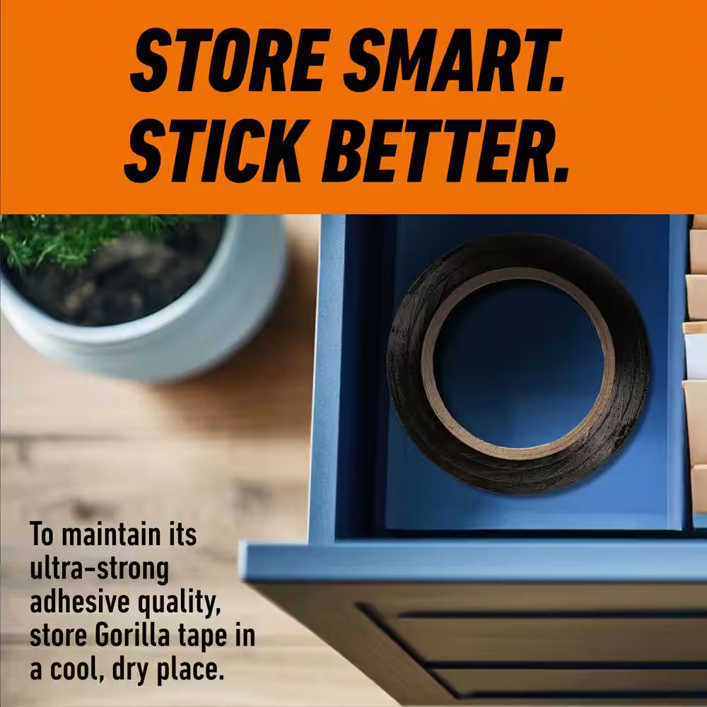 10 Yds. Black Duct Tape