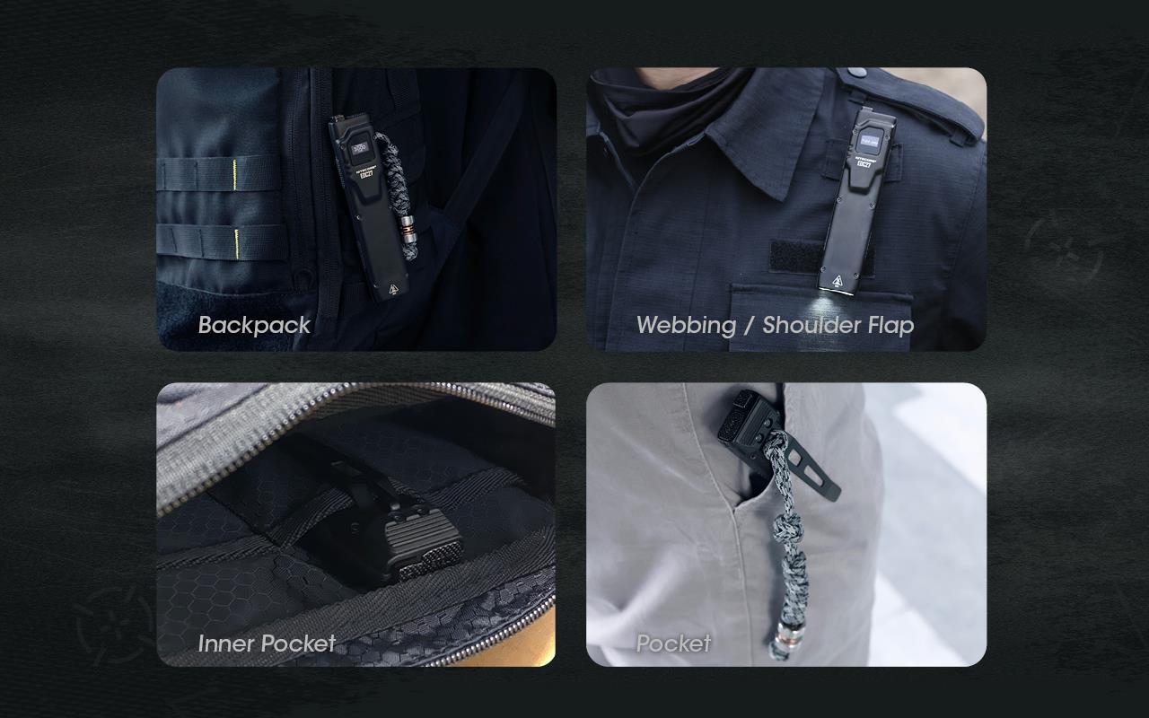 Nitecore EDC27 3000 Lumen USB Rechargeable Slim Body LED Flashlight w/charger