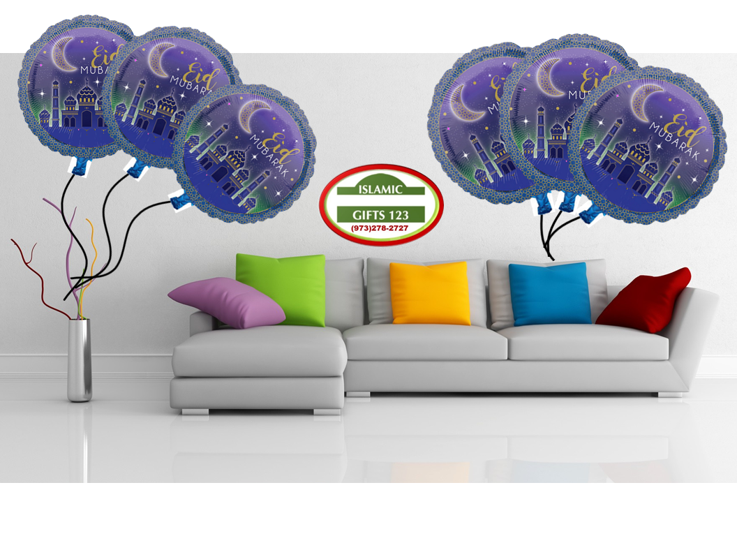 EID Balloons*Eid party supply**Eid Helium balloons*Eid decoration* Islamic Gifts