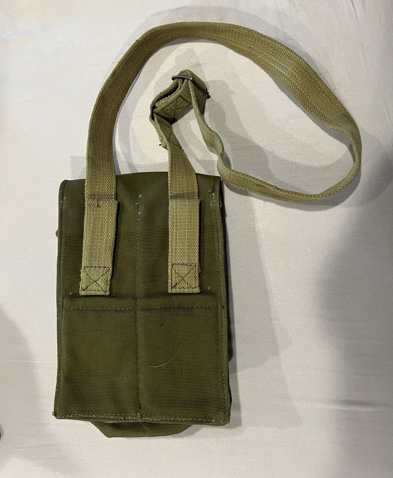 🇹🇩 Romanian Pouch 7.62X39 5.45x39 Canvas Magazine W Shoulder Strap 4-cell Long
