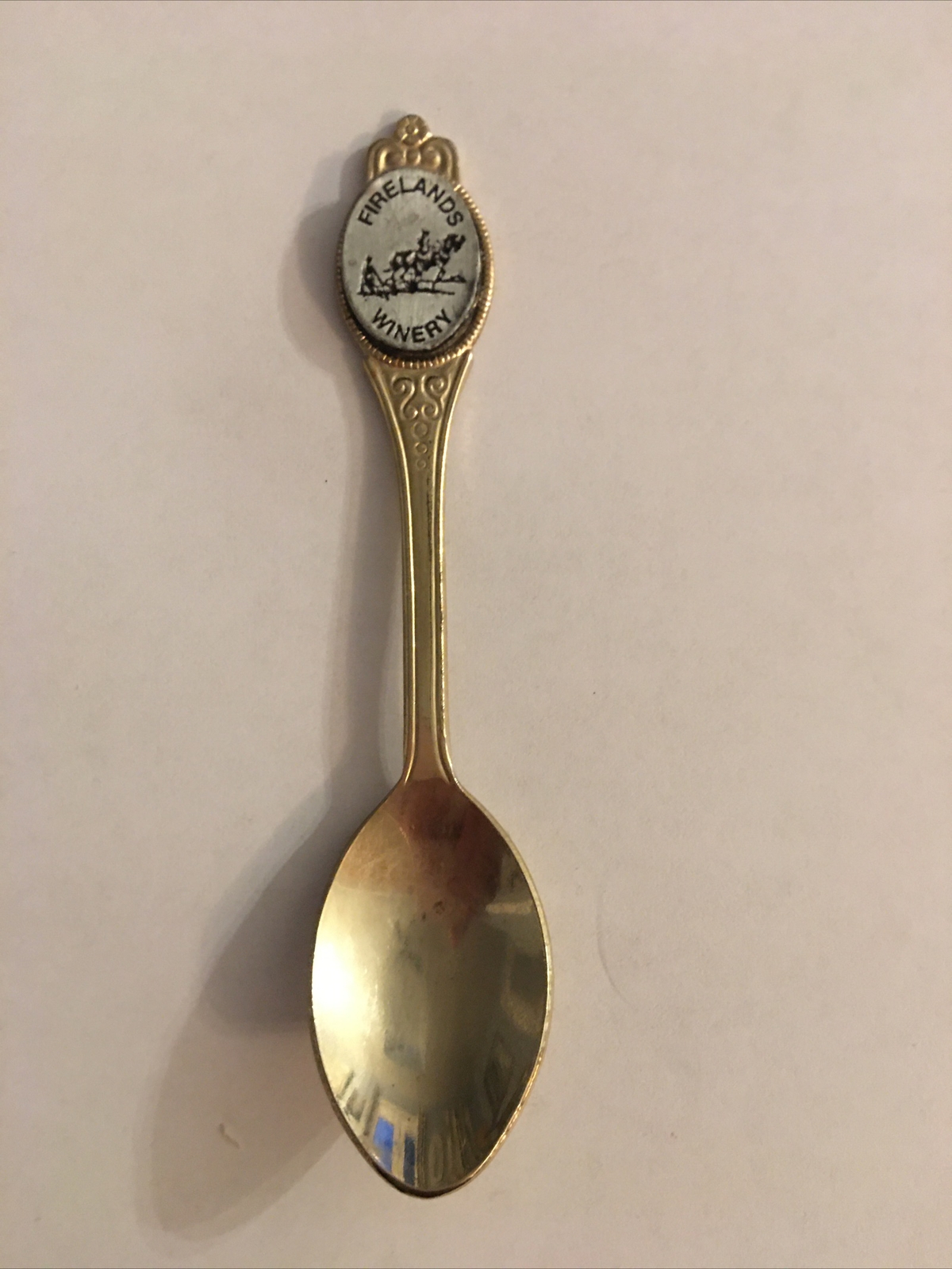Vintage Souvenir Spoon US Collectible. Firelands Winery Sandusky Ohio