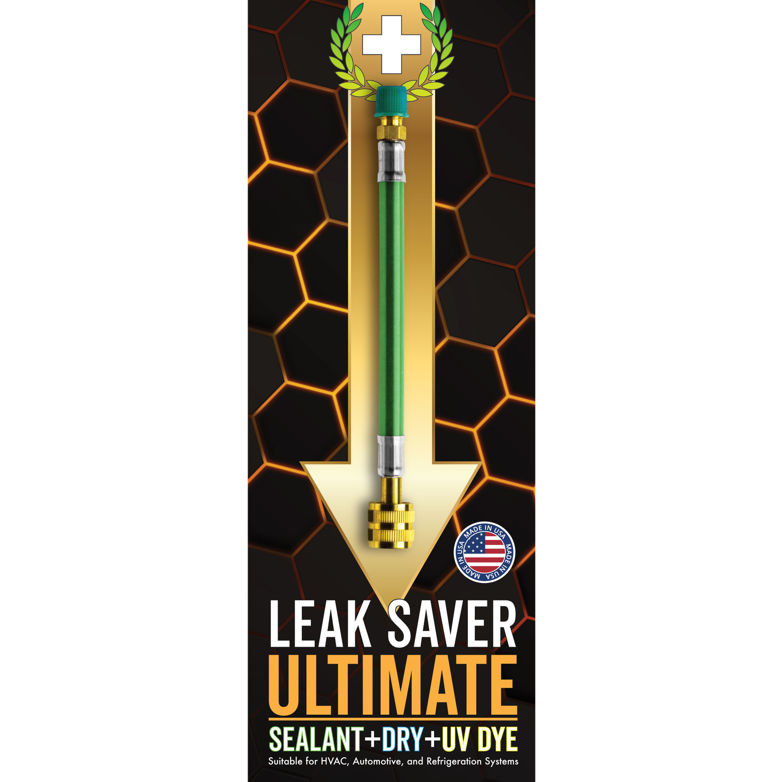 Leak Saver Direct Inject ULTIMATE for AC, Refrigeration, and Automotive Systems