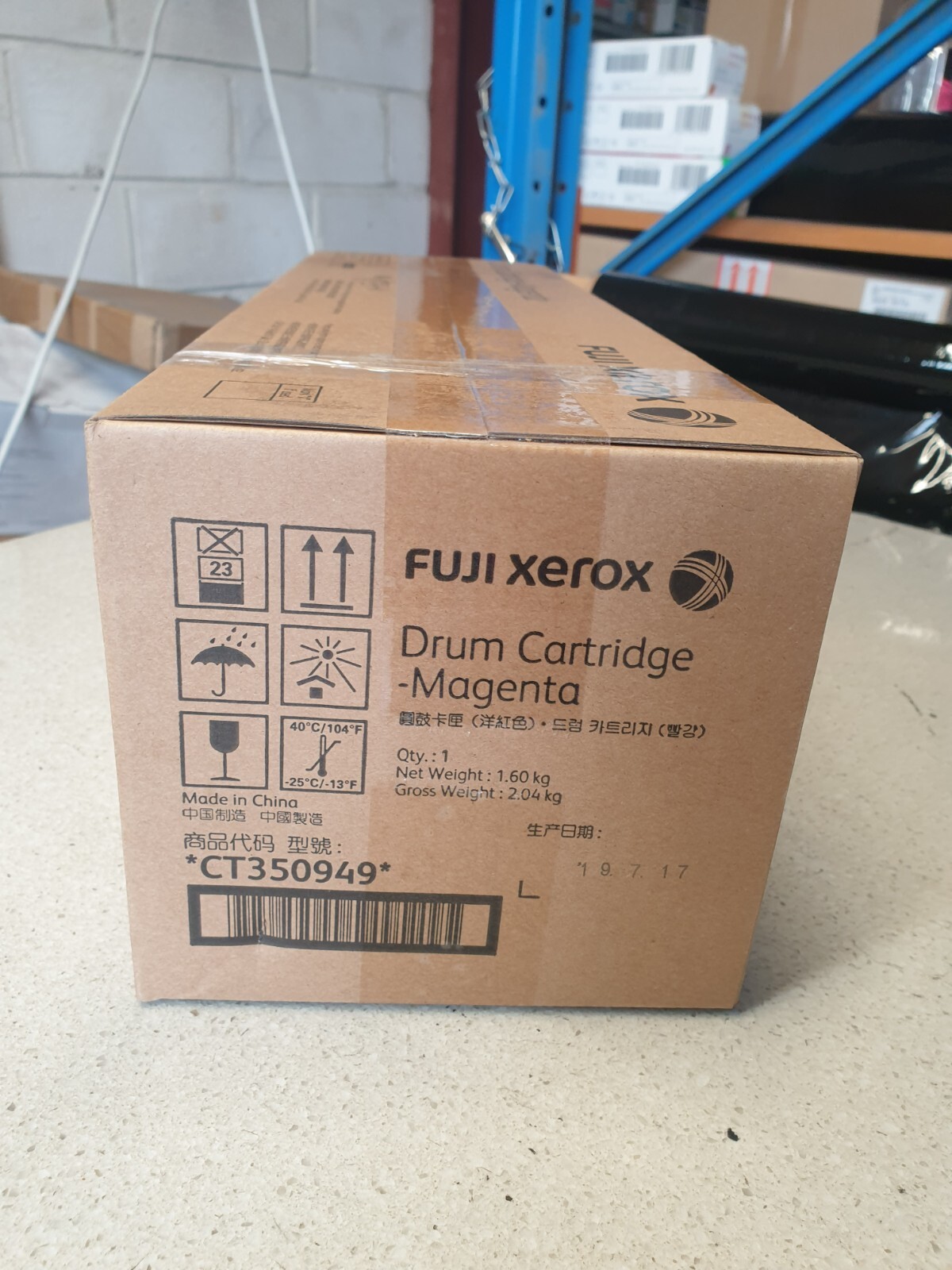 Genuine Xerox CT350949 Magenta Drum for DocuCentre-IV C2260 / C2263 / C2265