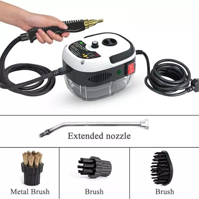 Handheld High Temp Steam Cleaner High Pressure Household Cleaning Machine 2500W