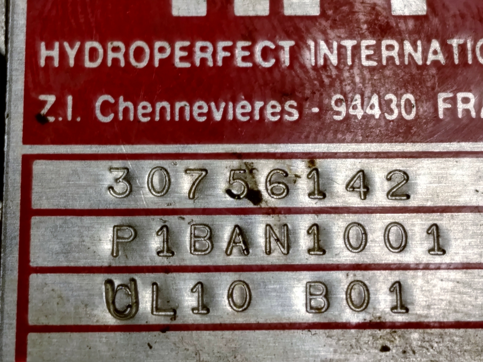 HPI P1BAN1001 Hydraulic Geared Pump