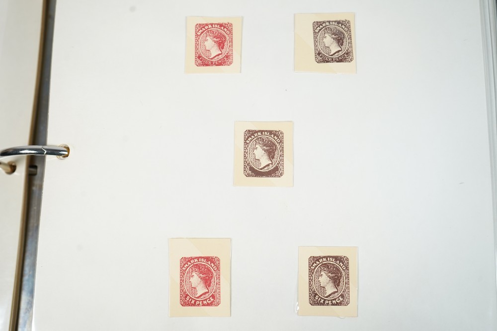 SNARK ISLAND 1980S FANTASY PHILATELY COLLECTION OF CINDERELLAS & COVERS