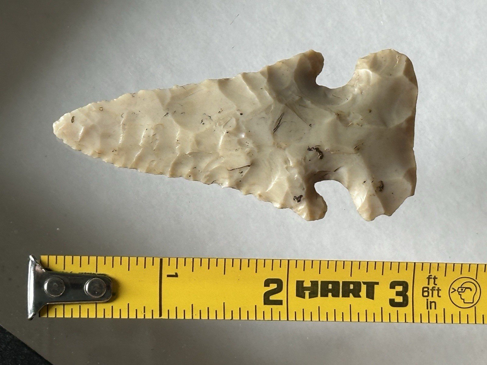 INCREDIBLE ARCHAIC FLINT RIDGE THEBES FOUND IN ILLINOIS IN 1898 ARROWHEAD