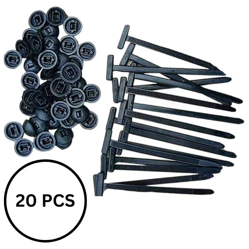 Heavy Duty Nylon Universal Cable Tie Buckle Self Locking Nylon Zip Ties Holder