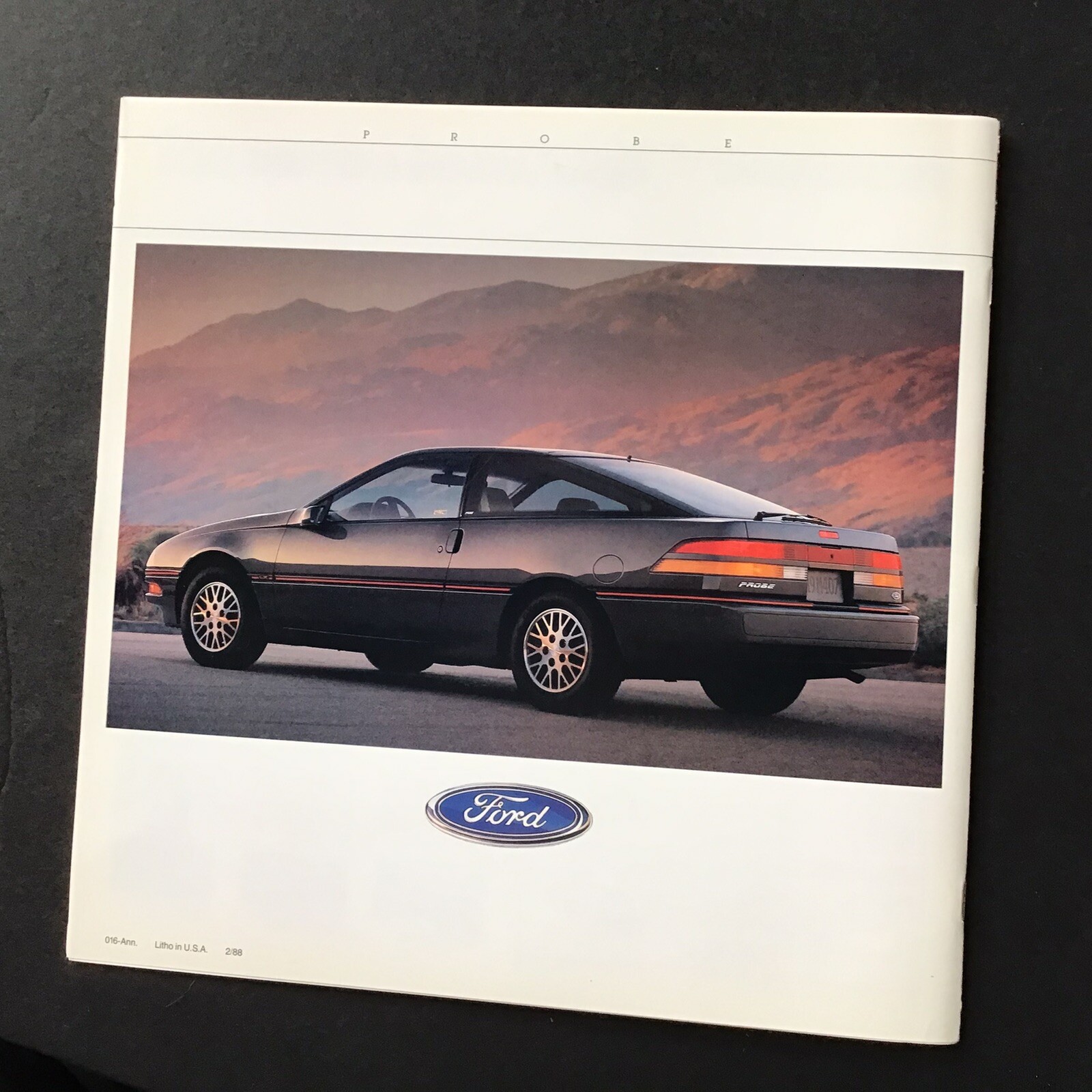 1989 Ford Probe Dealer Sales Brochure - Ford Motor Company