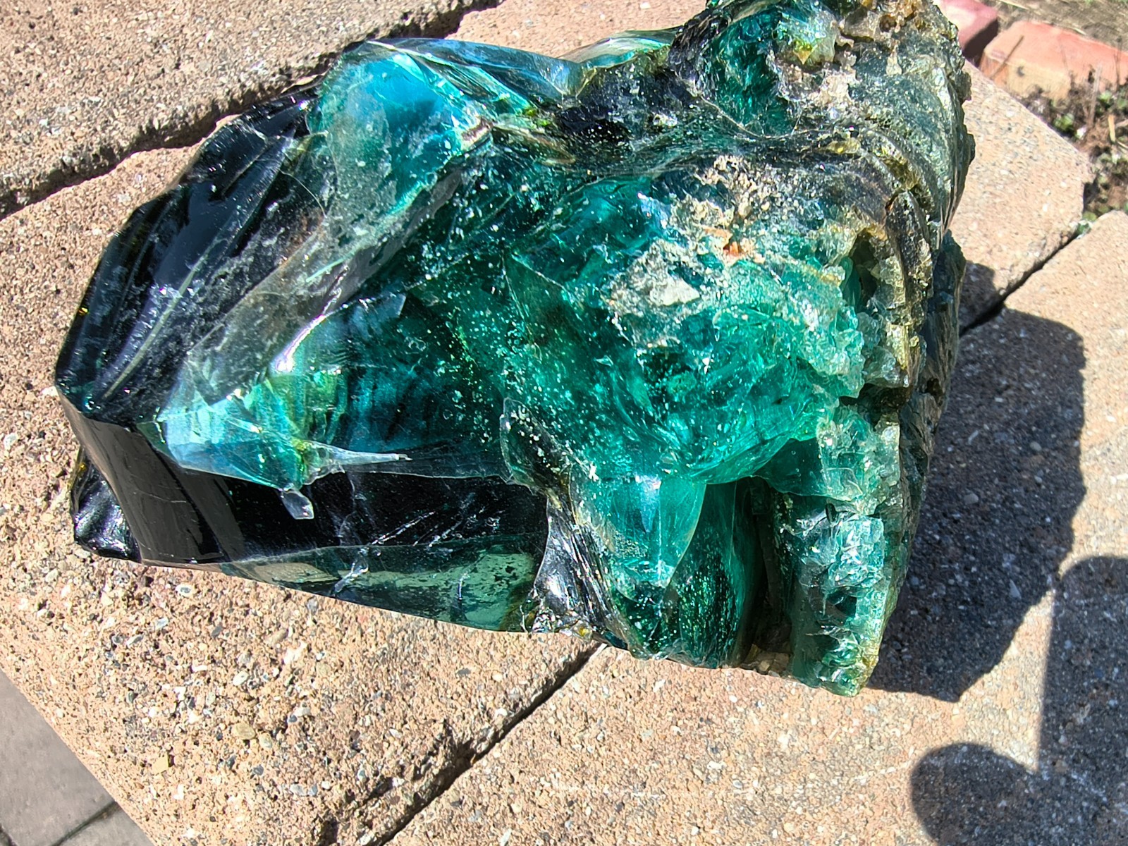 Master Andara Emerald Shift Andara crystal 470 gram