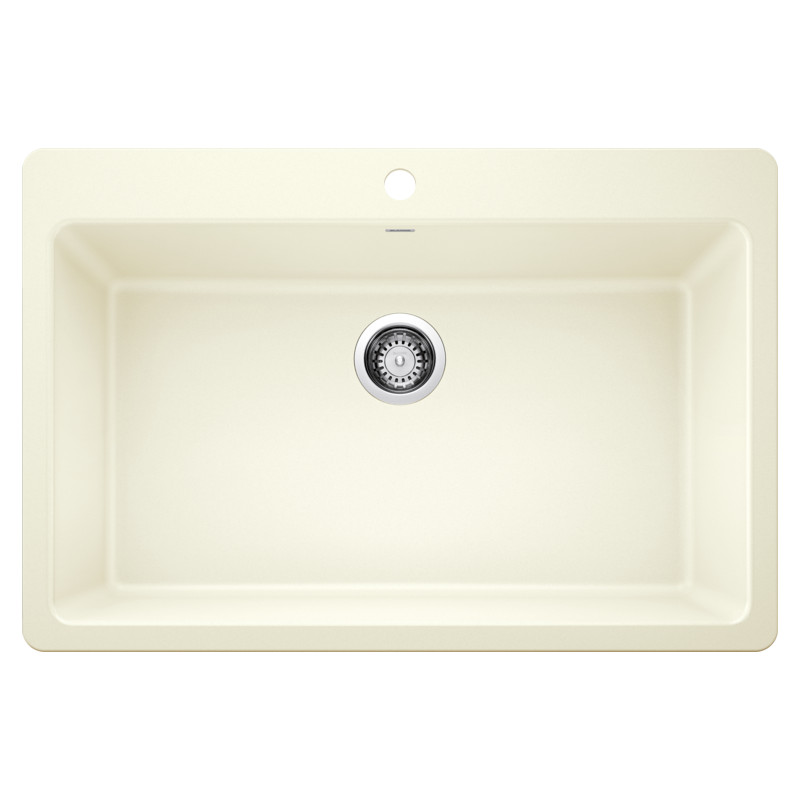 Blanco Corence 33" Super Single Kitchen Sink Drop-In/Undermount 443015, 443018