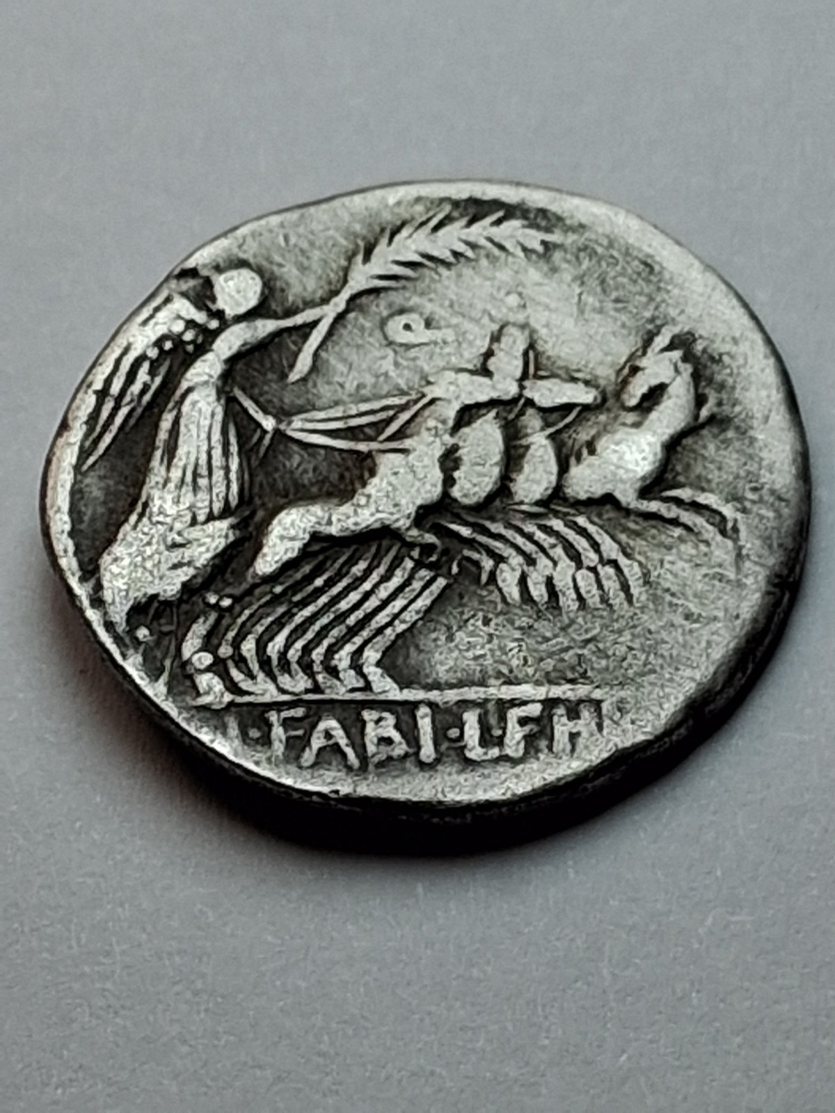 Roman Republic, C. Annius & L. Fabius Hispaniensis Denarius, 82-81 BC