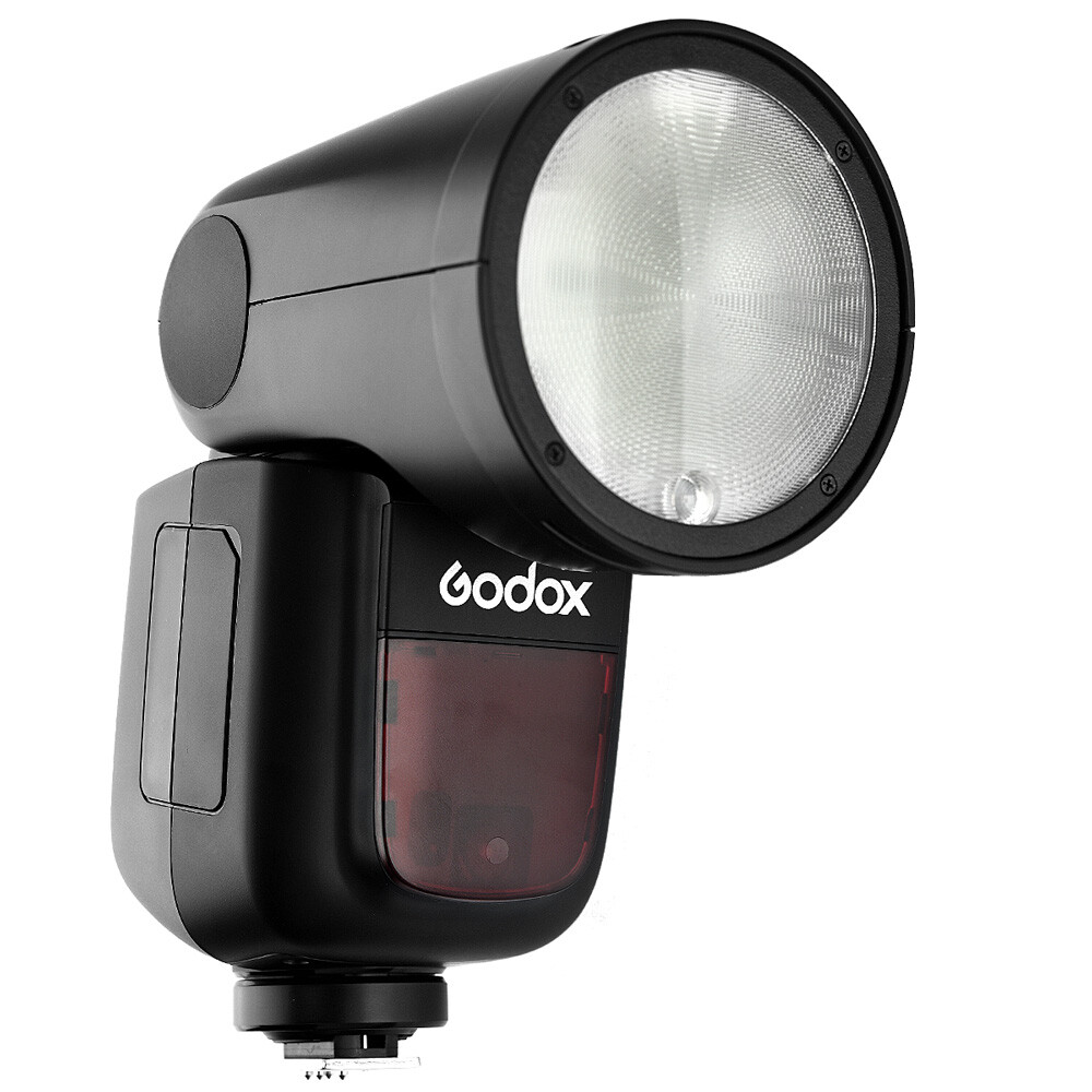 US Godox V1N V1-N 2.4G TTL HSS Round Head Camera Flash Light Speedlite For Nikon