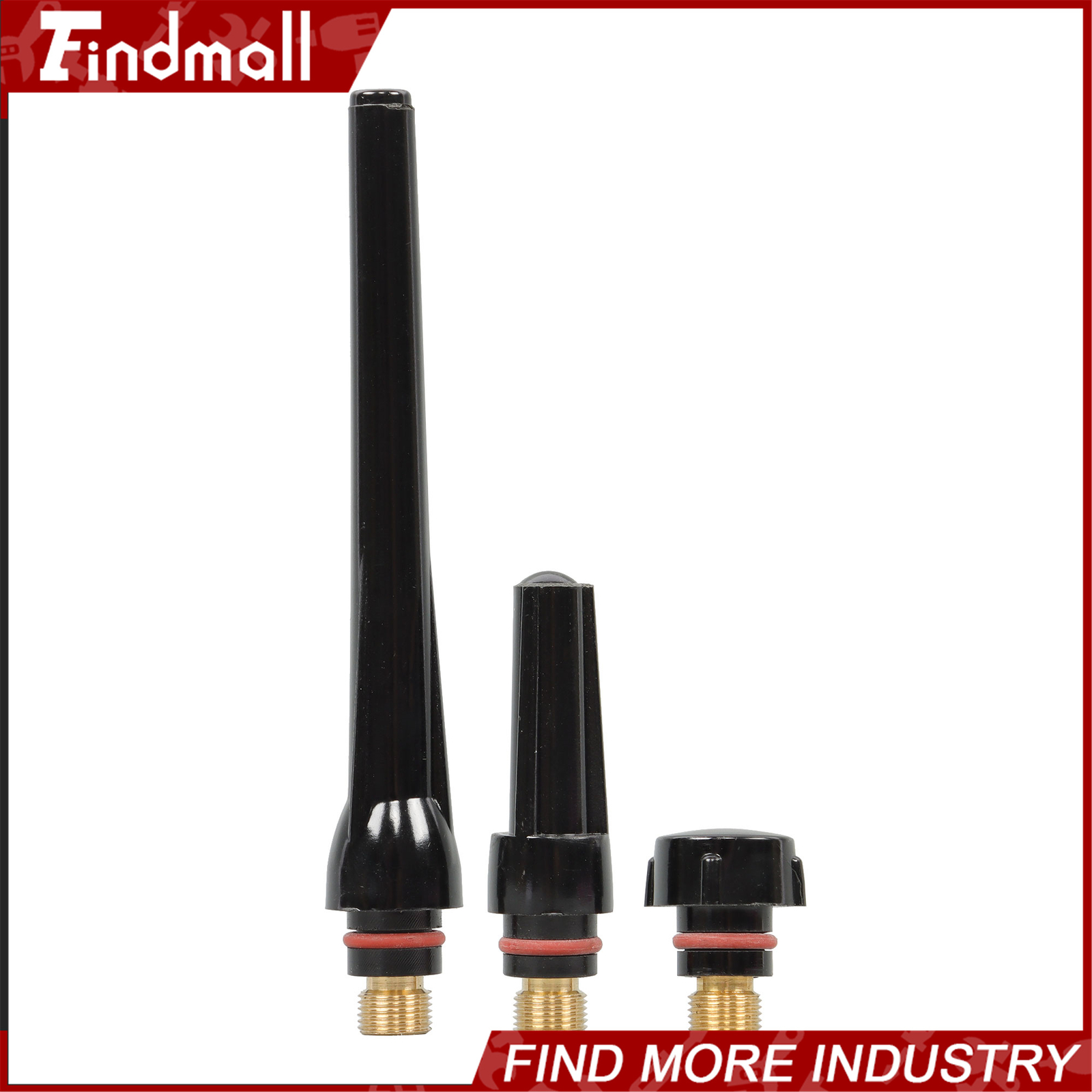 Findmall 58 Pack TIG Welding Torch Kit 040"~1/8" Gas Lens Setup For WP-9/20/25