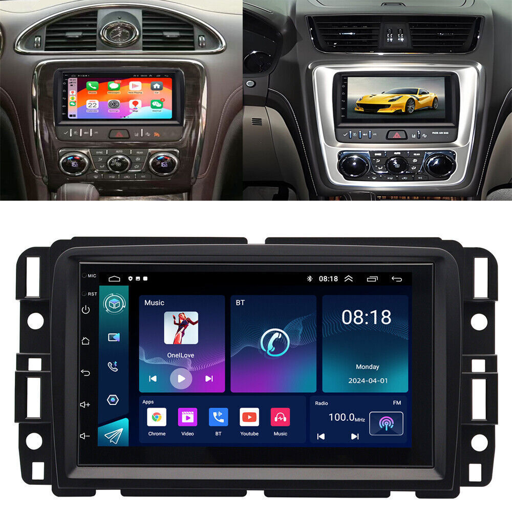Car Radio Stereo For Chevrolet Traverse 2013-2017 Apple Carplay Android 14 GPS