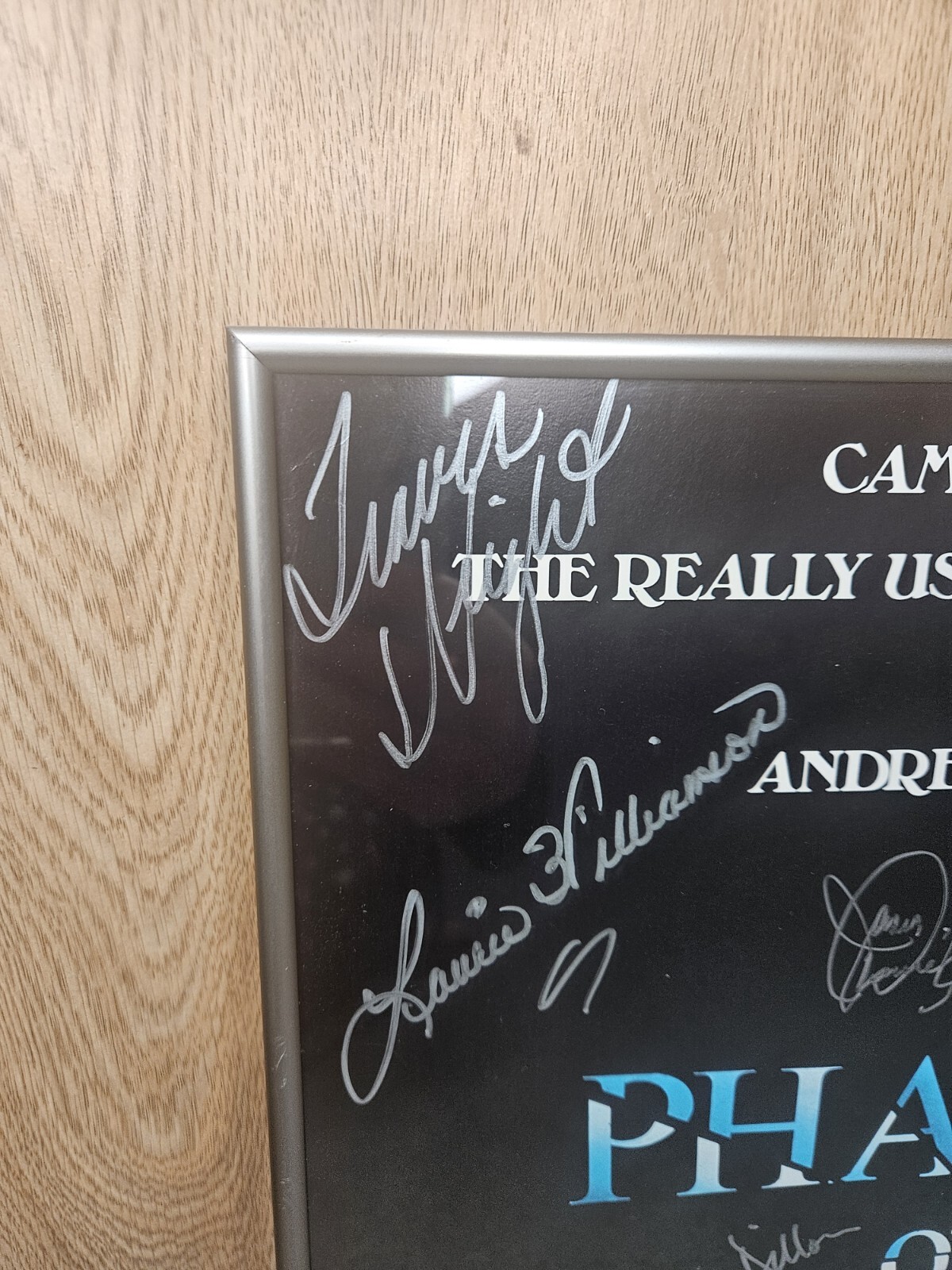 Phantom of the Opera Broadway Cast Signed Poster Window Card (14 x 19)