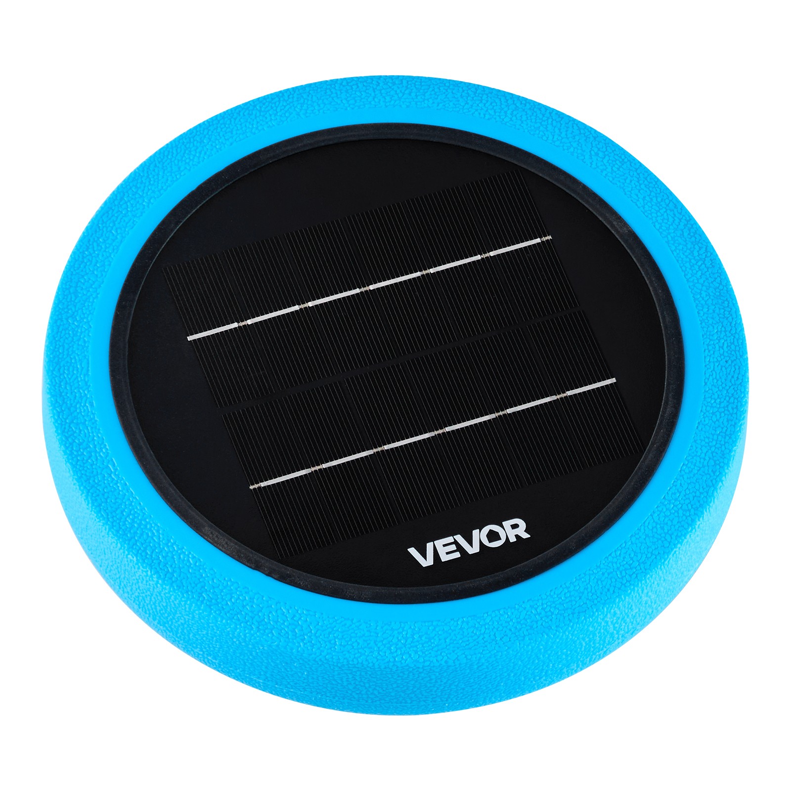 VEVOR Solar Pool Ionizer Round Copper Pool Ionizer Up to 35000 Gal for Pool Blue