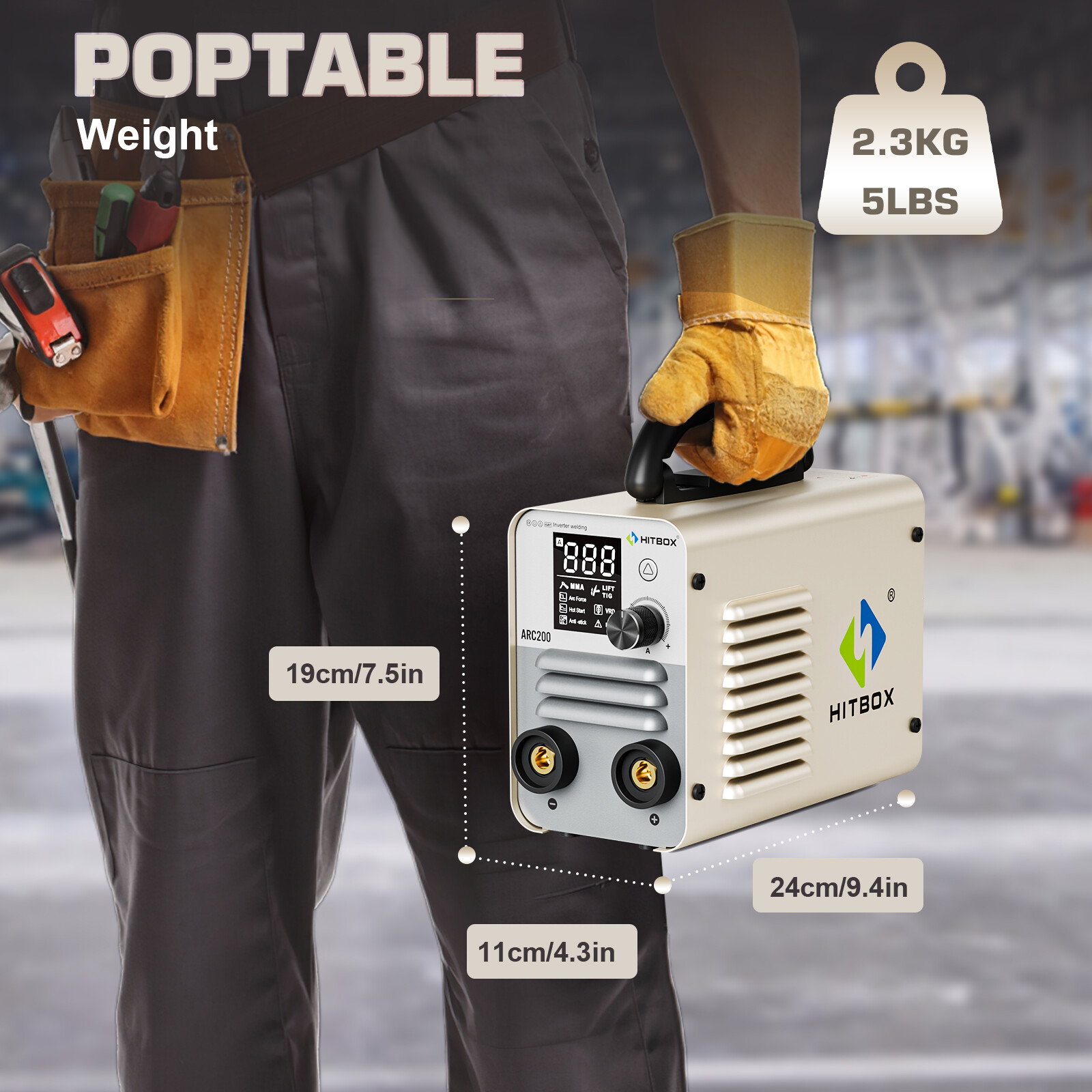 USA ARC MMA /TIG Welder 110V/220V 140A DC Inverter ARC Rod Stick Welding Machine