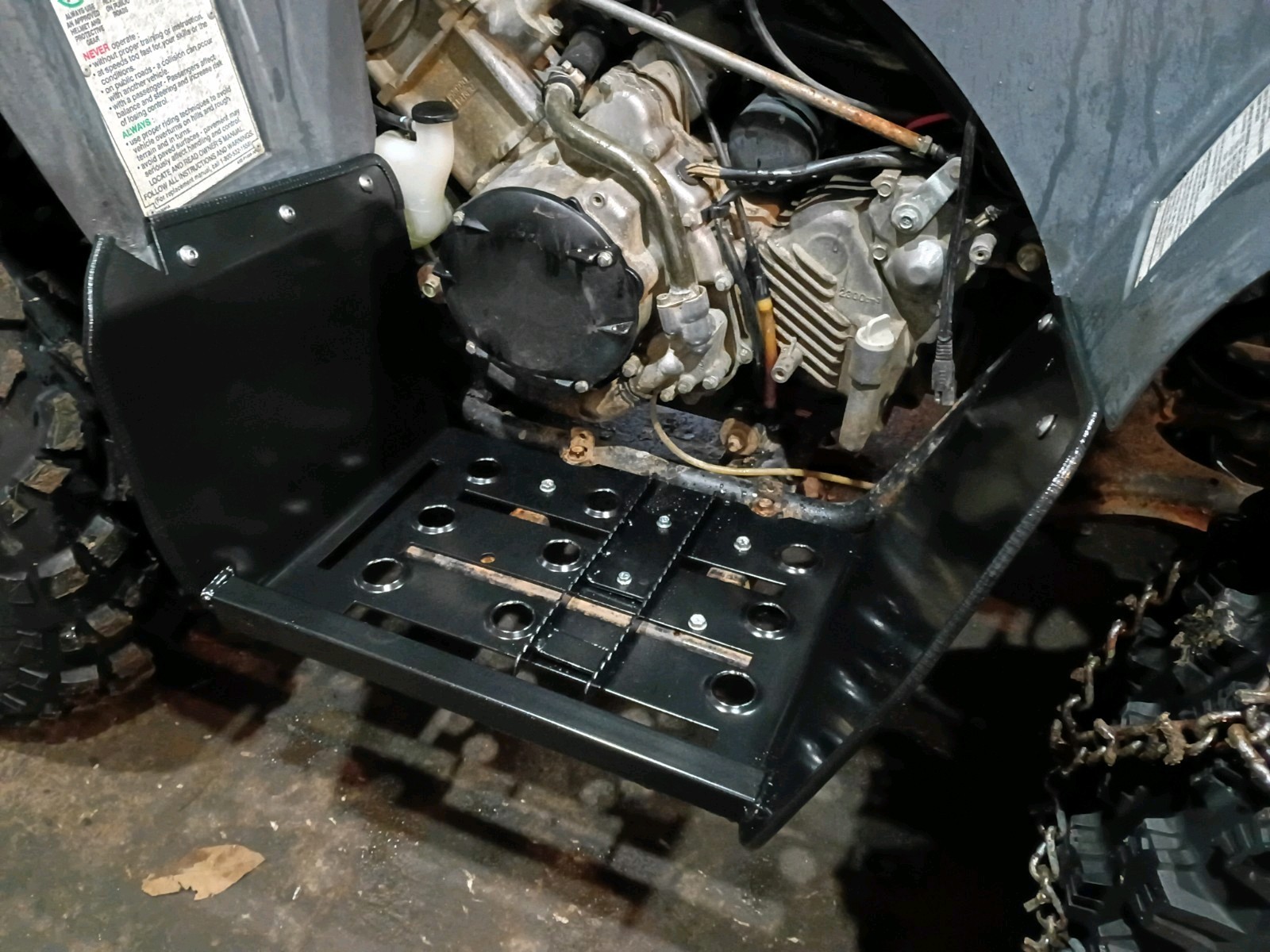 2006-2009 Yamaha Wolverine 350/450 Floorboards Left and Right