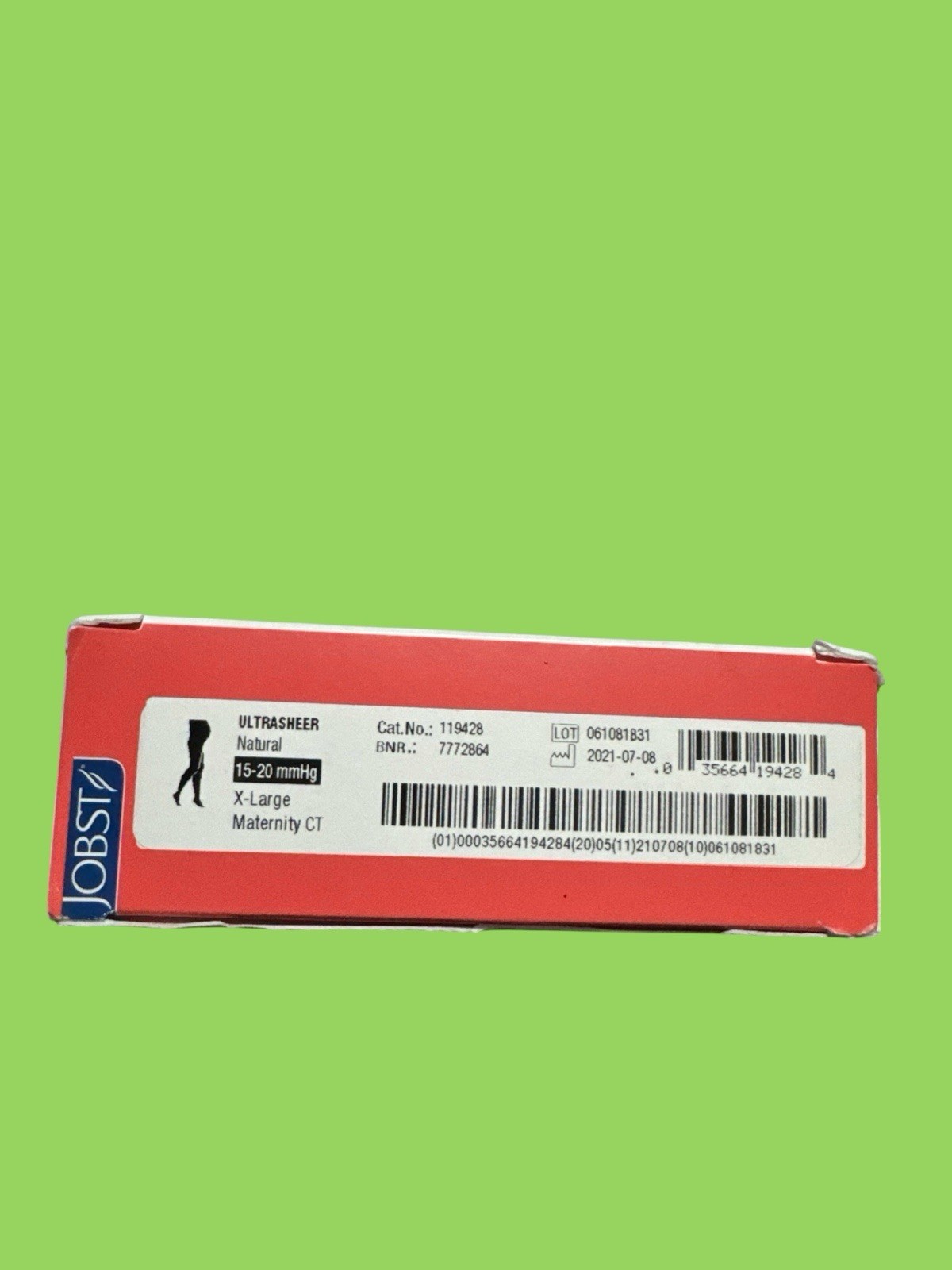 Jobst Women's Compression Maternity Pantyhose Stockings 15-20mmhg XL Natural