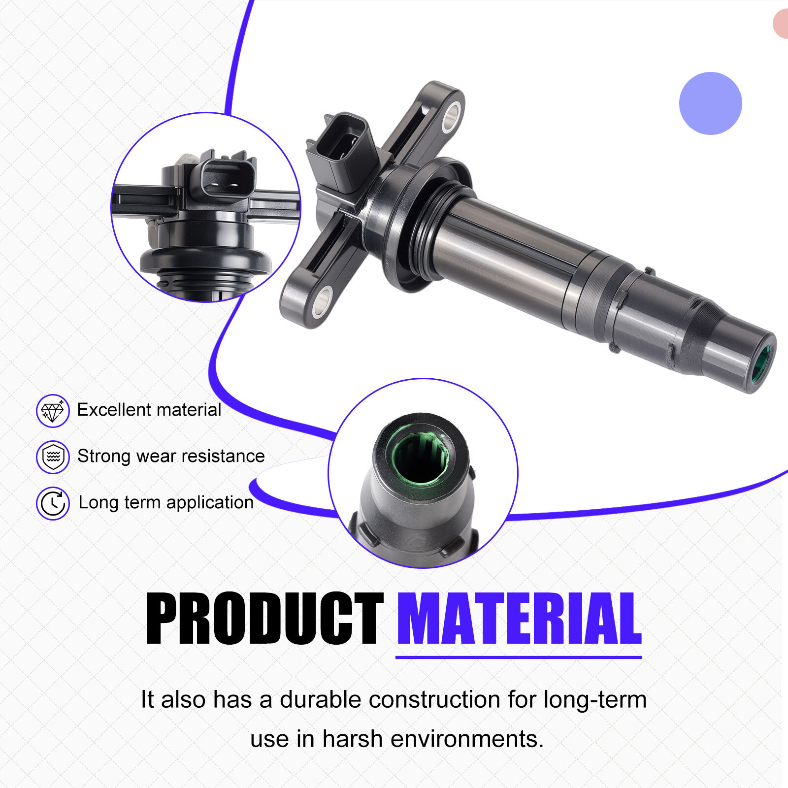 3x Stick Ignition Coil for Yamaha YXZ1000R SS SE XT-R 2016-2024 2HC-82310-00-00