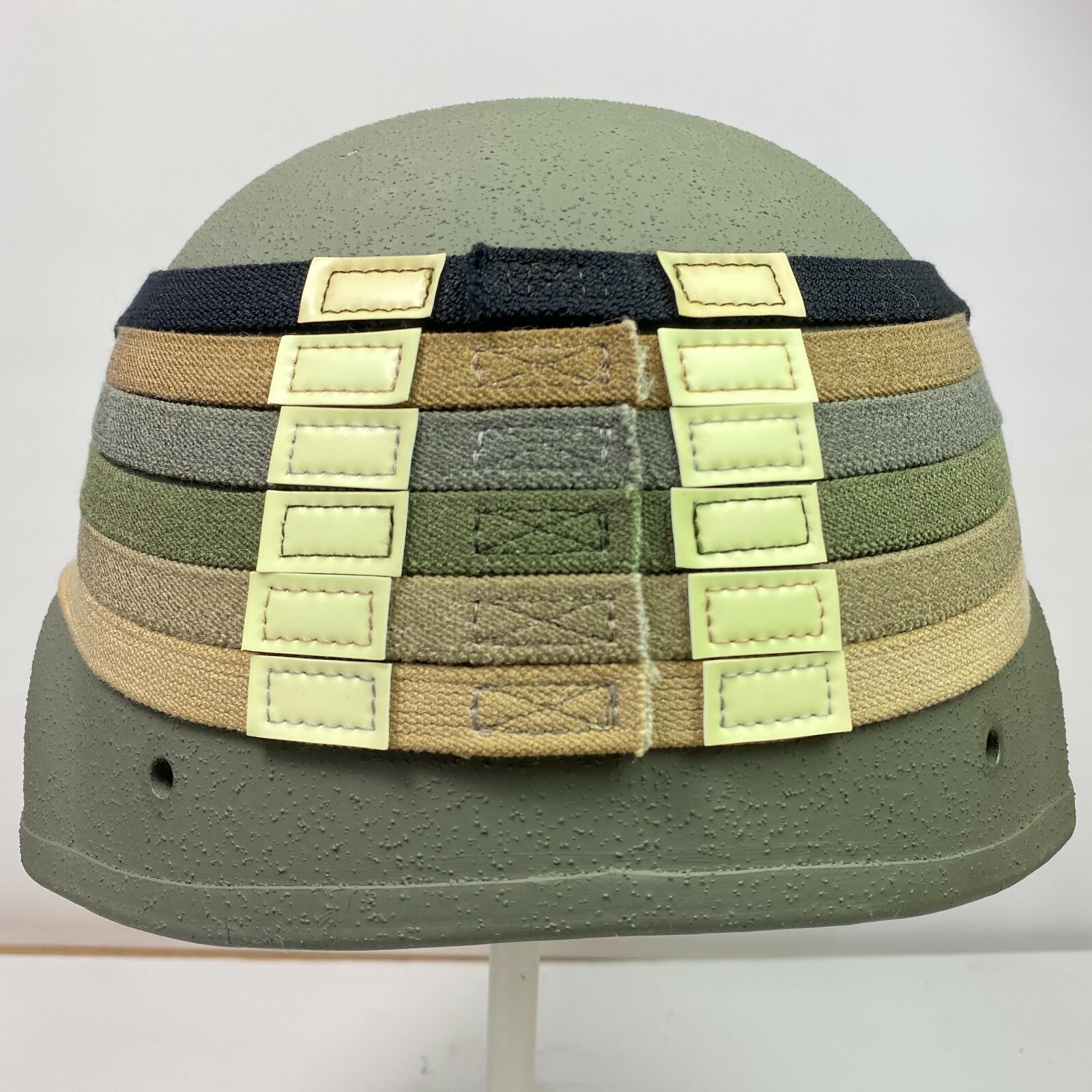 2pk HELMET CAT EYE BAND ARMY USMC OD BLACK Foliage Coyote Tan PASGT ACH LWH ECH