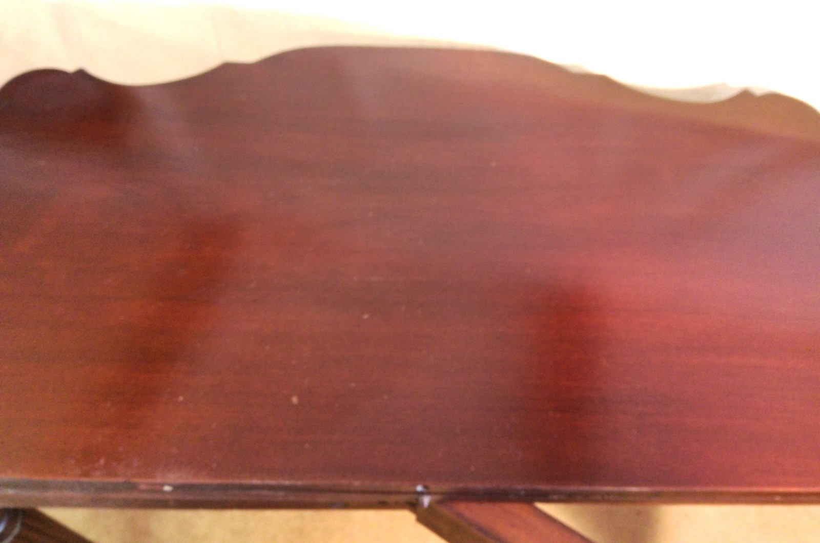 ANTIQUE 18th CENTURY MAHOGANY CARD TABLE ATTRIBUTED TO SAMUEL MCINTYRE~SALEM