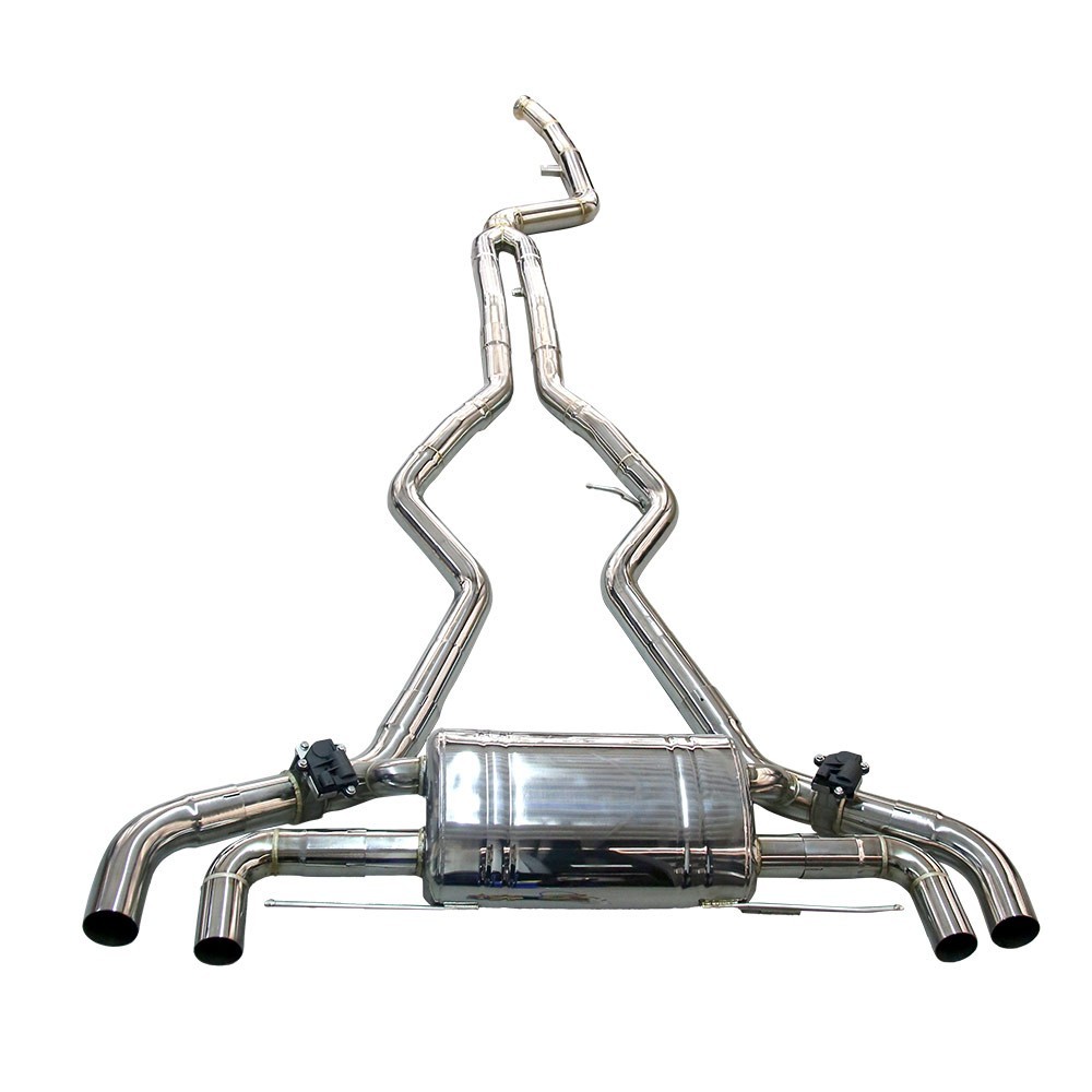 Catback Exhaust Kit For 2020-2025 BMW M340i M440i Stainless Steel 4'' Tip