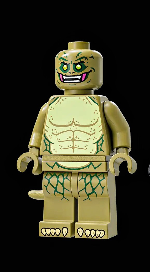 LEGO Lizard sh938 from Spiderman vs Sandman Set Exclusive Minifigure LIZARD ONLY